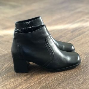 Vegan Leather Booties